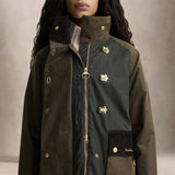 BARBOUR Giacca donna Hazelwood Beech Fern