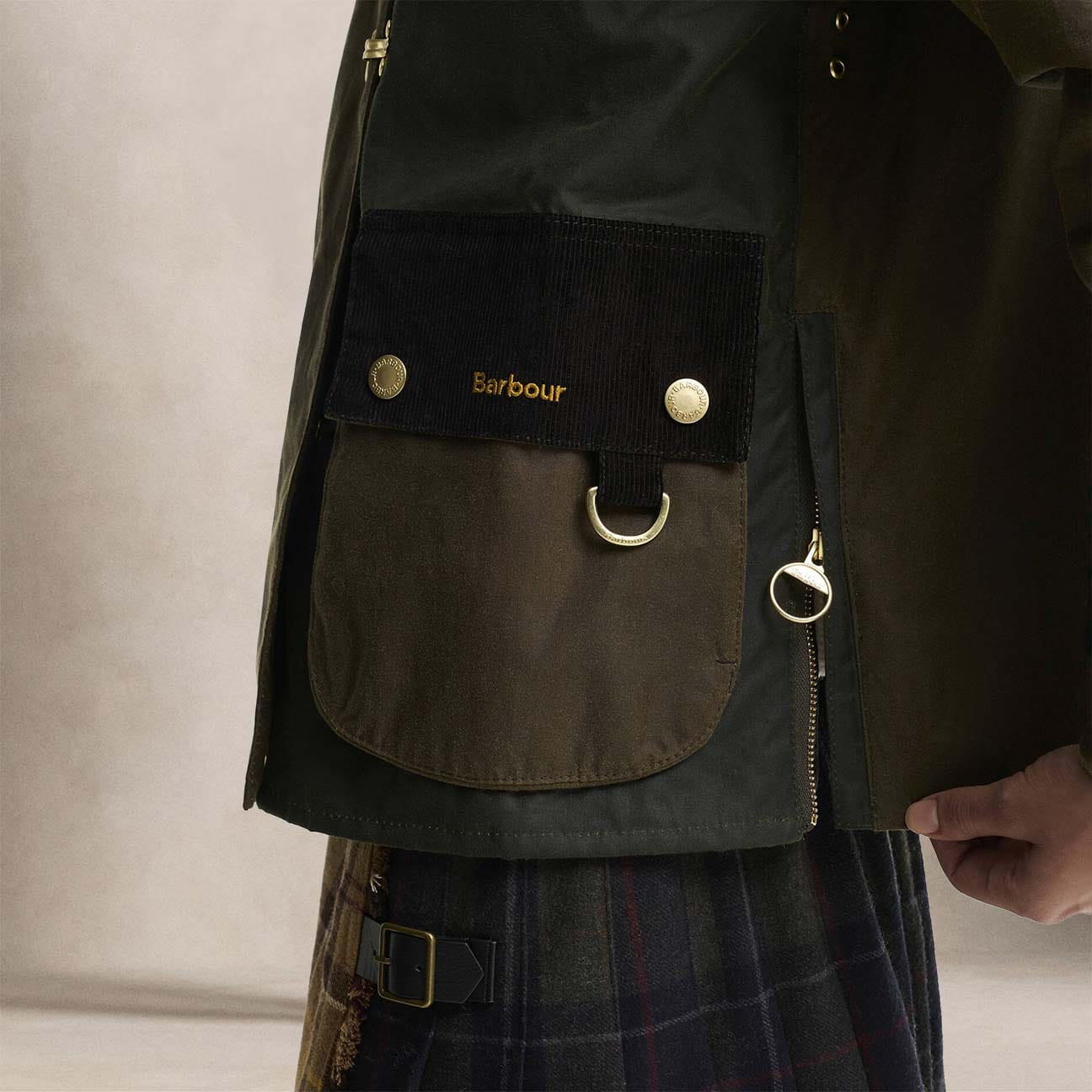 BARBOUR Giacca donna Hazelwood Beech Fern