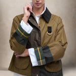 BARBOUR Giacca donna in cotone cerato Alma Sand