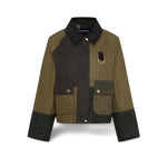 BARBOUR Giacca donna in cotone cerato Alma Sand