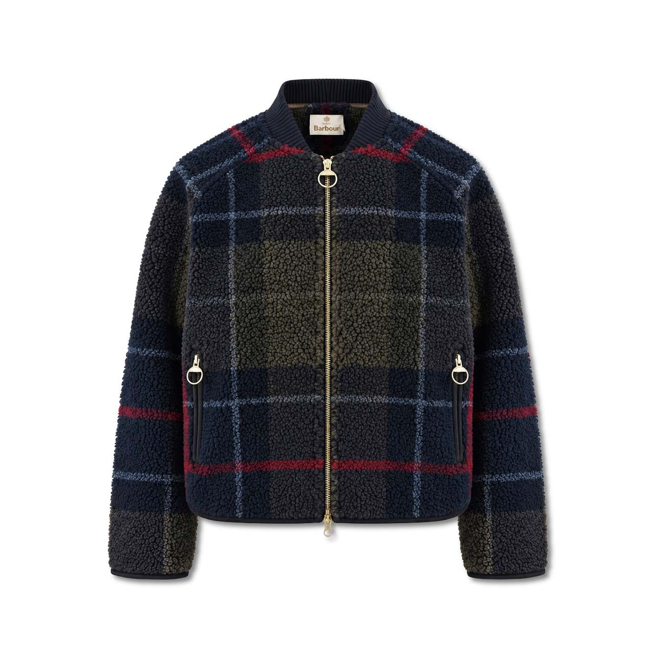 BARBOUR Giacca donna in pile Kirkless Shadow