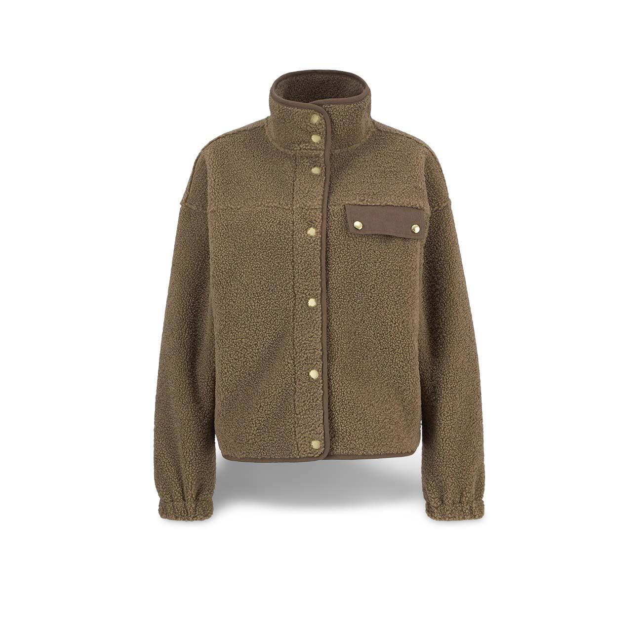 BARBOUR Giacca donna in pile Mabel Brown