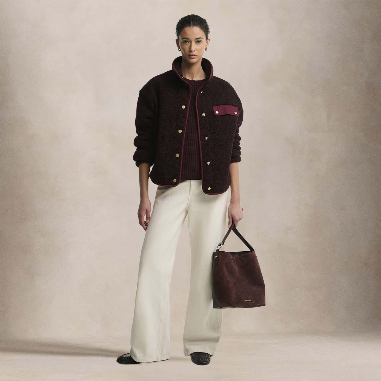 BARBOUR Giacca donna Mabel Fleece Borde