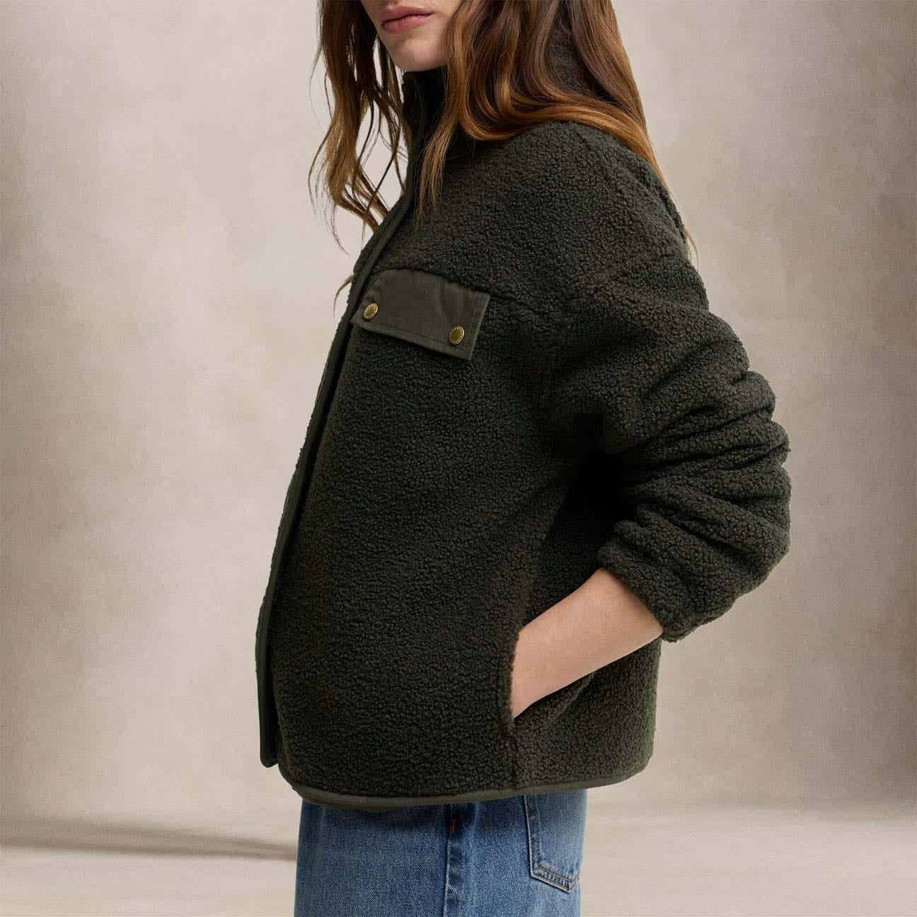 BARBOUR Giacca donna Mabel Fleece Olive
