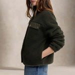BARBOUR Giacca donna Mabel Fleece Olive