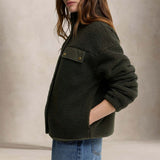 BARBOUR Giacca donna Mabel Fleece Olive