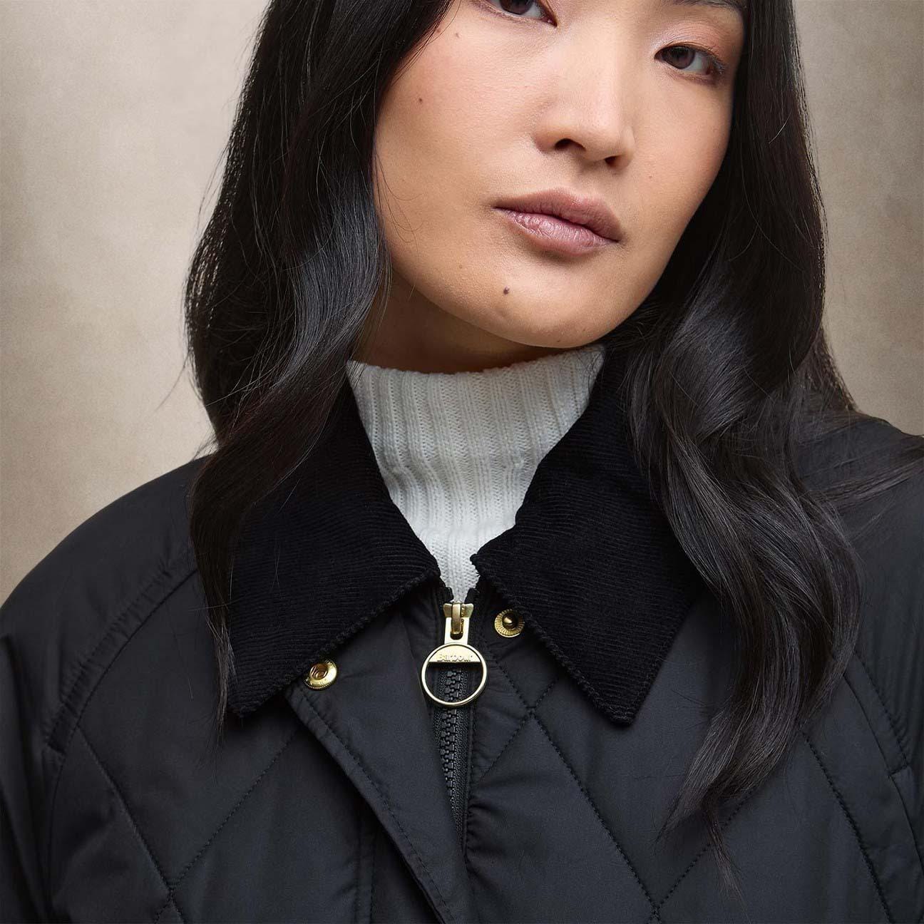 BARBOUR Giacca donna Martha Quilted Nero