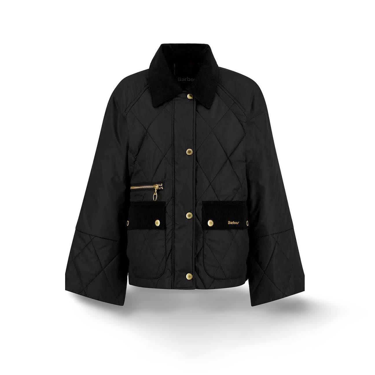 BARBOUR Giacca donna Martha Quilted Nero