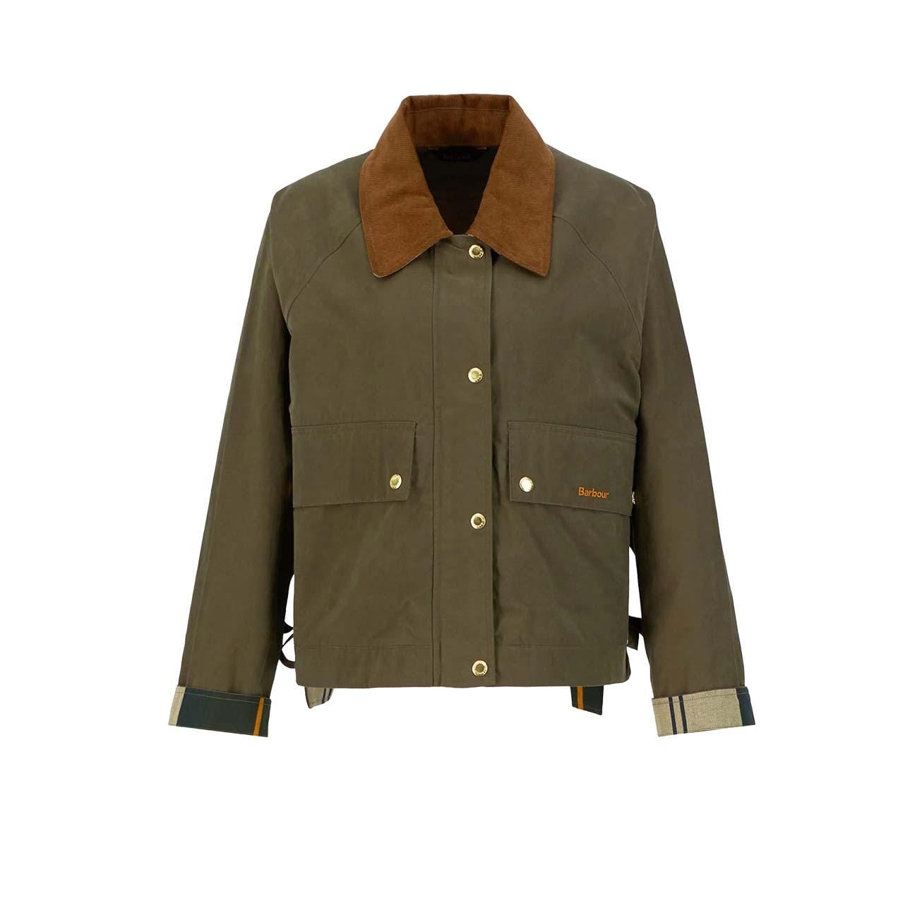 BARBOUR Giacca donna Medland in cotone Olive