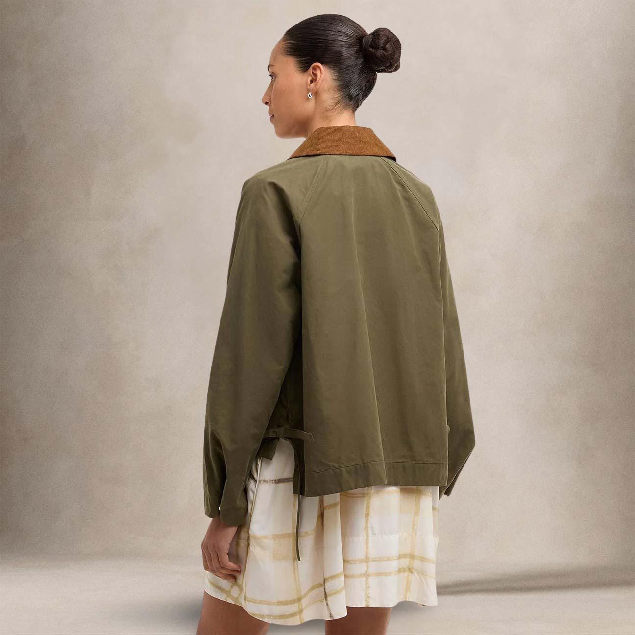 BARBOUR Giacca donna Medland in cotone Olive