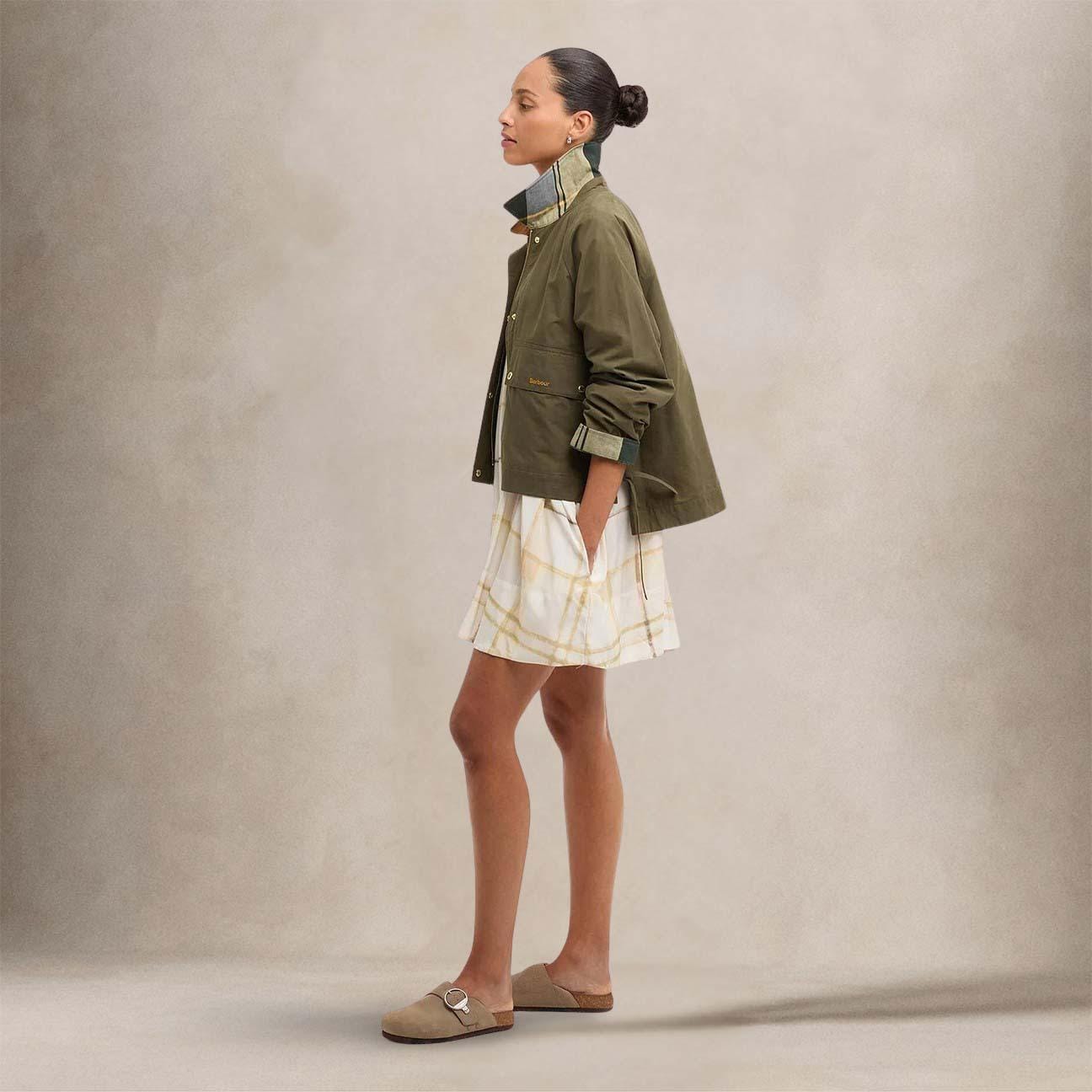 BARBOUR Giacca donna Medland in cotone Olive