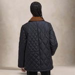 BARBOUR Giacca donna trapuntat Lorrie Nero