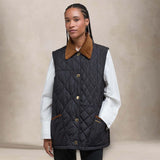 BARBOUR Giacca donna trapuntat Lorrie Nero