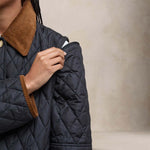 BARBOUR Giacca donna trapuntat Lorrie Nero