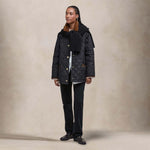 BARBOUR Giacca donna trapuntat Lorrie Nero