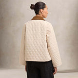 BARBOUR Giacca donna  trapuntata Kirby Beige