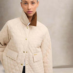 BARBOUR Giacca donna  trapuntata Kirby Beige