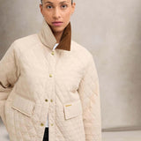 BARBOUR Giacca donna  trapuntata Kirby Beige