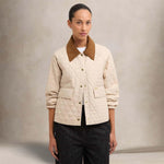 BARBOUR Giacca donna  trapuntata Kirby Beige
