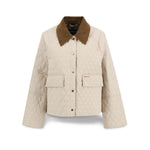 BARBOUR Giacca donna  trapuntata Kirby Beige