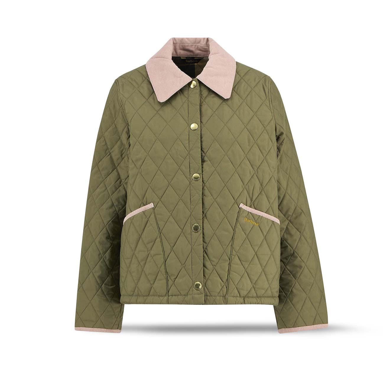 BARBOUR Giacca donna  trapuntata Liddesdale Cropped Icons