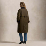 BARBOUR Giacca lunga donna Kirkless Sage