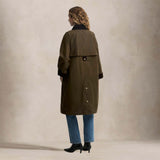 BARBOUR Giacca lunga donna Kirkless Sage