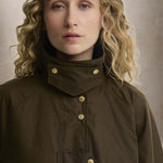 BARBOUR Giacca lunga donna Kirkless Sage