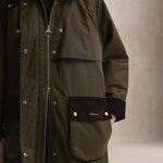 BARBOUR Giacca lunga donna Kirkless Sage