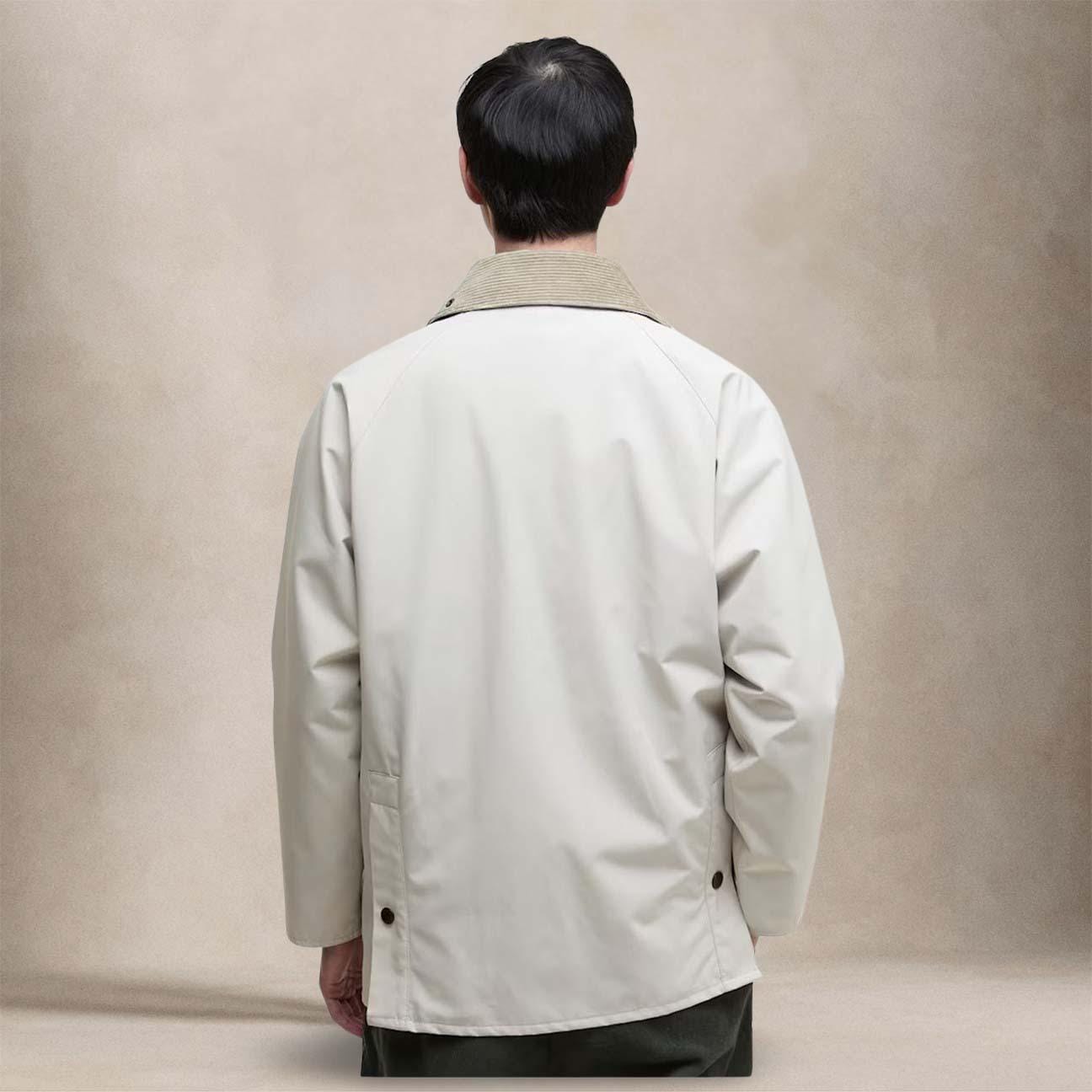 BARBOUR Giacca uomo Bedlae Classic Waterproof Mist