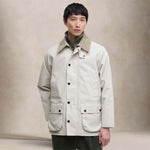 BARBOUR Giacca uomo Bedlae Classic Waterproof Mist