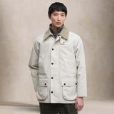 BARBOUR Giacca uomo Bedlae Classic Waterproof Mist