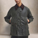 BARBOUR Giacca uomo cerata Bedale Archive Olive