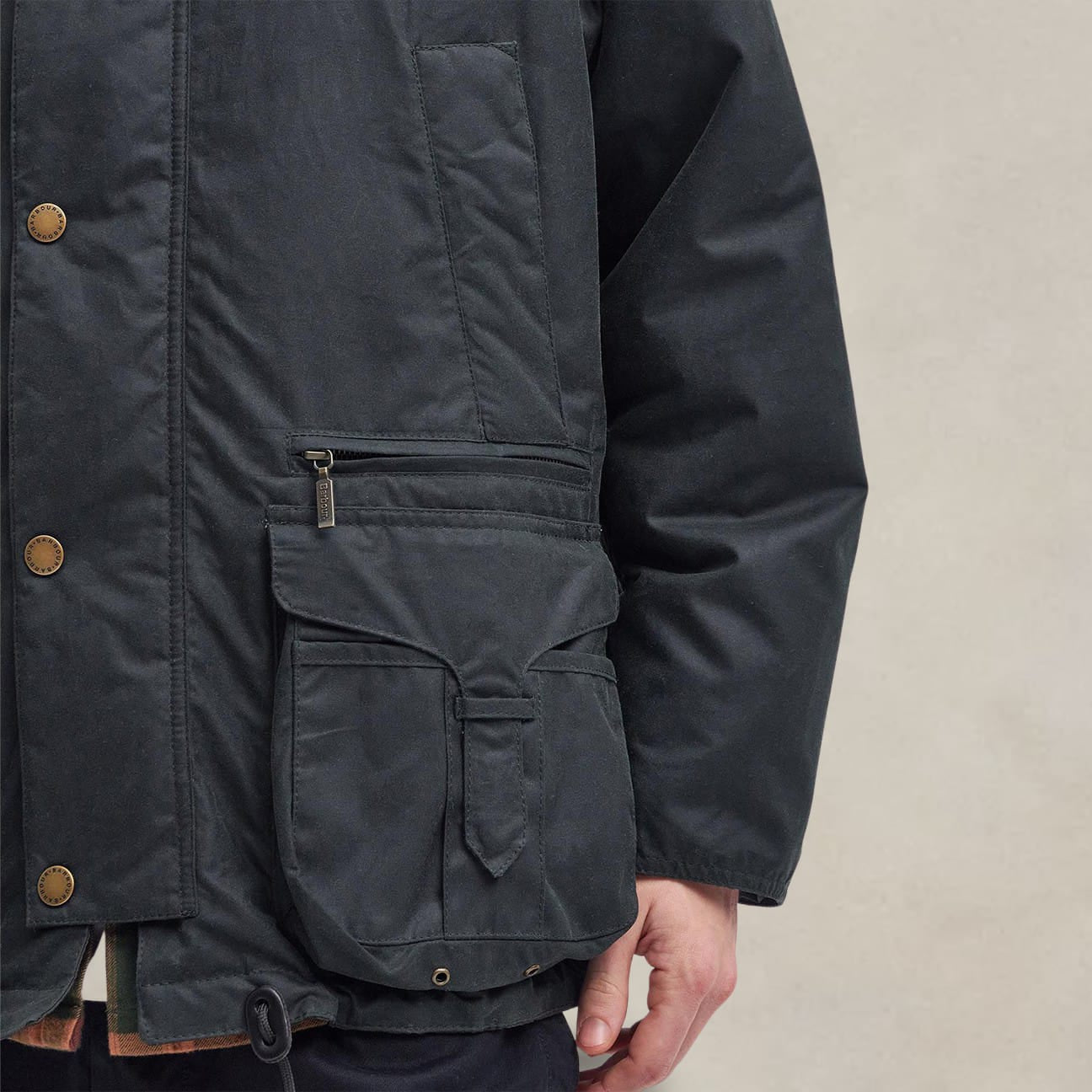 BARBOUR Giacca uomo cerata Modified Beaufort