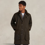 BARBOUR Giacca uomo cerata Northumbria Olive