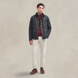 BARBOUR Giacca uomo cerata Reelin Sage