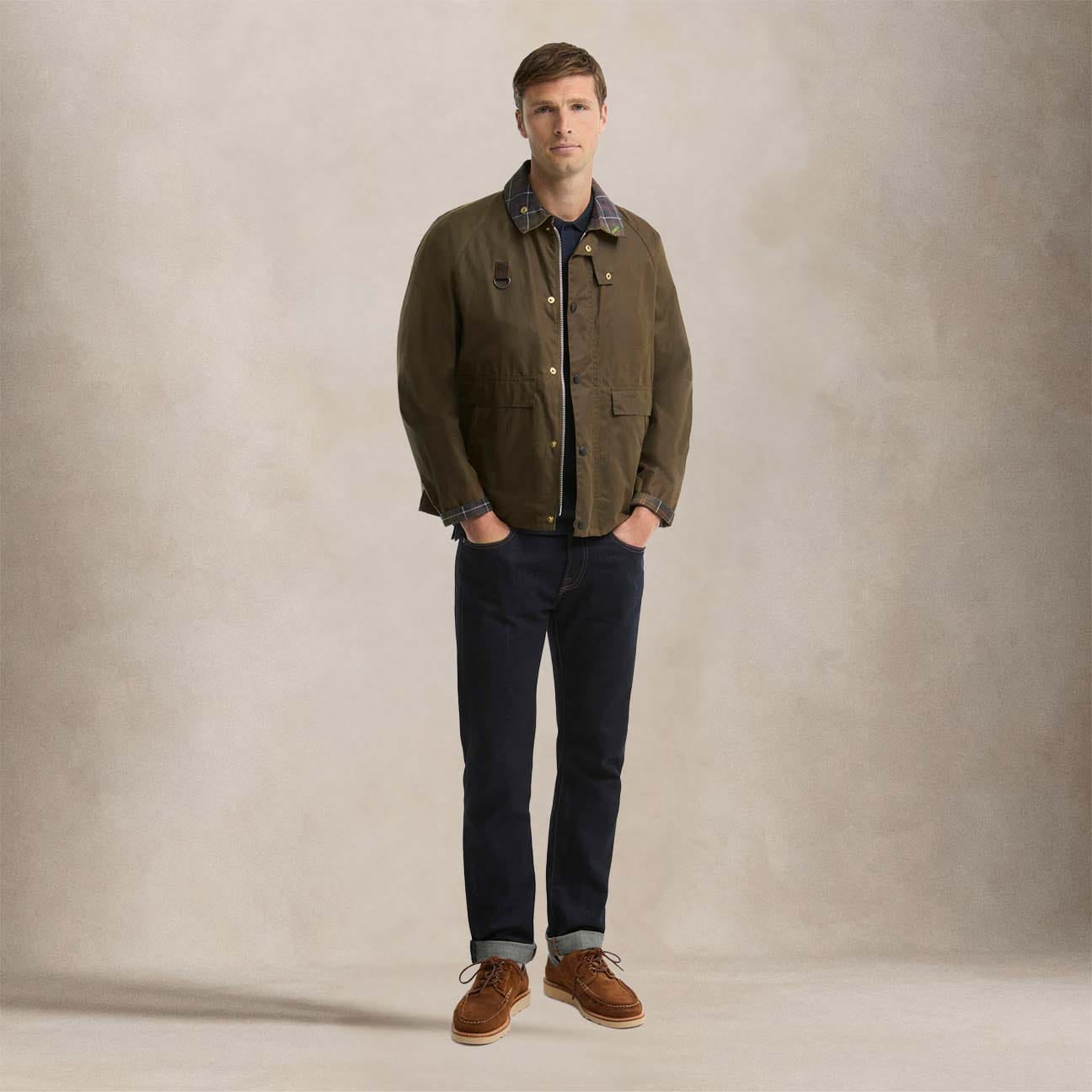 BARBOUR Giacca uomo Cerata Spey Icons Beech