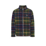 BARBOUR Giacca uomo in pile sherpa Tartan Classic