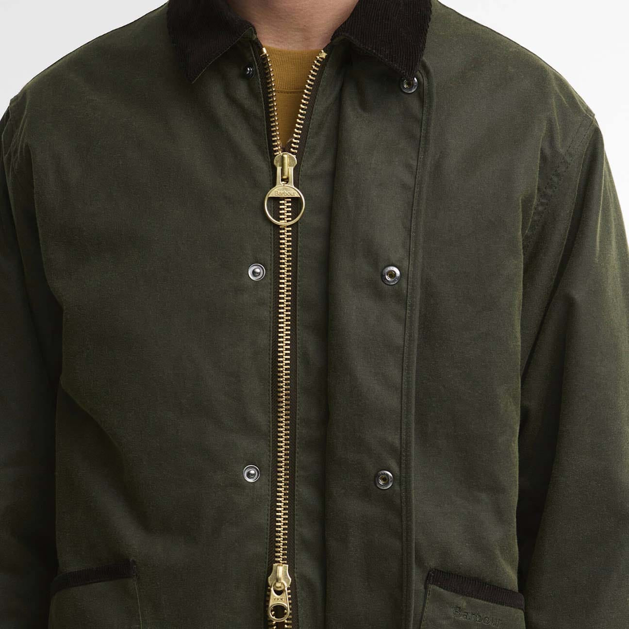 BARBOUR Giacca uomo Liddesdale Short Sage