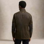 BARBOUR Giacca uomo Oleron in cotone cerato Olive