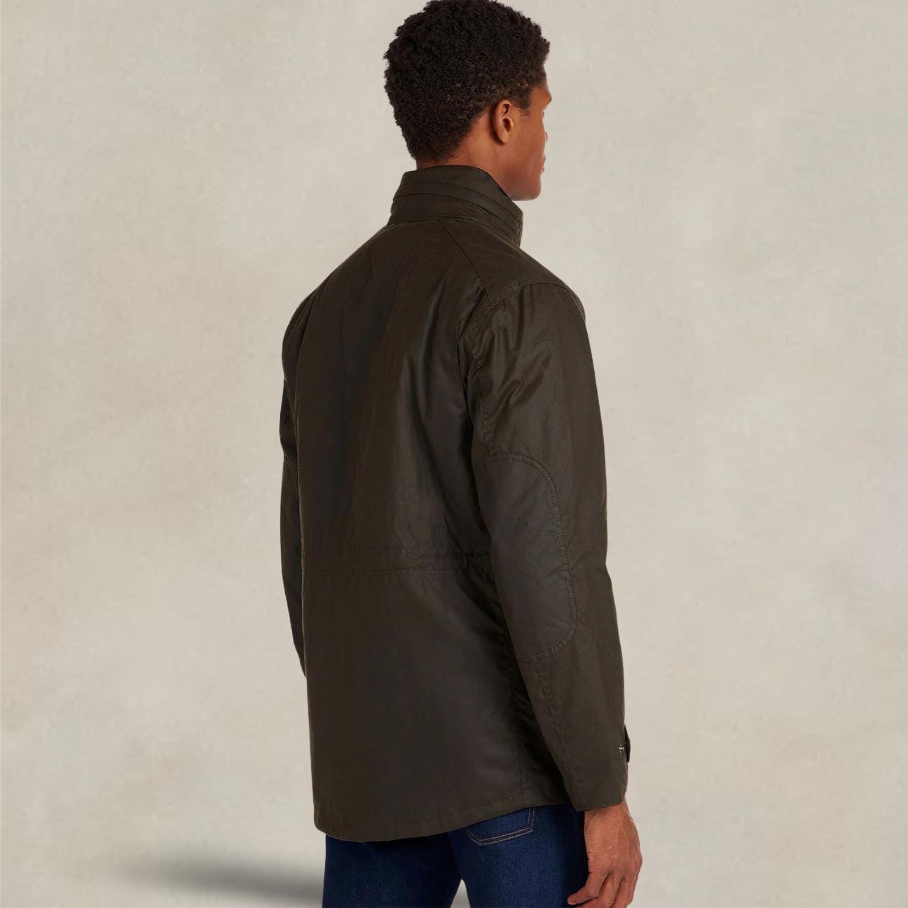 BARBOUR Giacca uomo Sapper Wax Olive