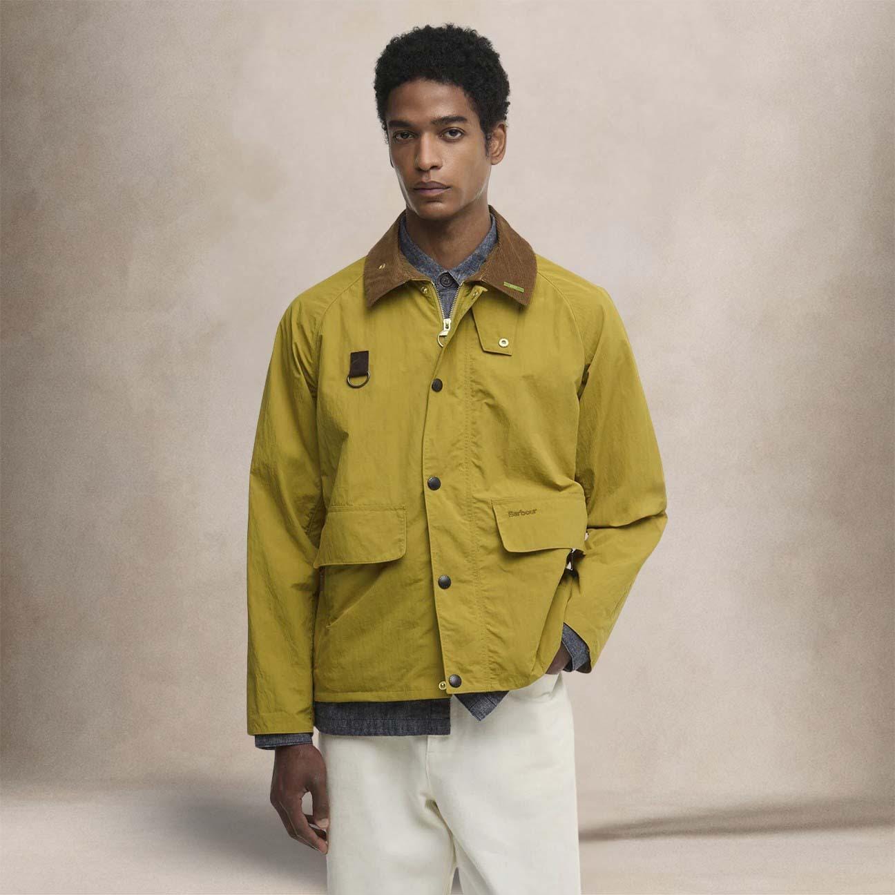 BARBOUR Giacca uomo Spey Icons Amber