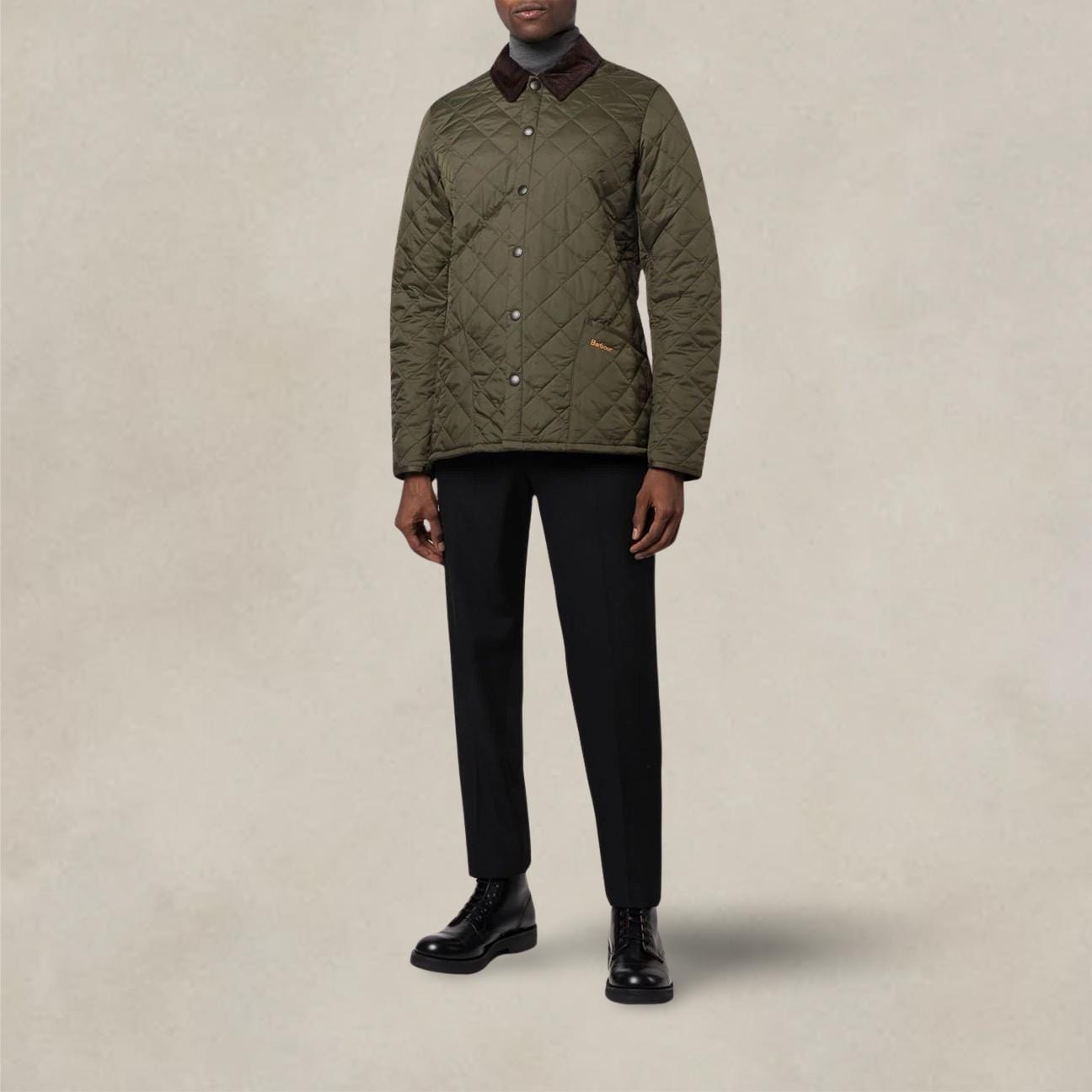 BARBOUR Giacca uomo trapuntata Liddesdale Olive