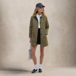 BARBOUR Impermeabile donna Babbity reversibile Verde