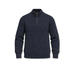 BARBOUR Maglia uomo con mezza zip Essentials Blue