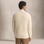 BARBOUR Maglia uomo con mezza zip Essentials Pearl