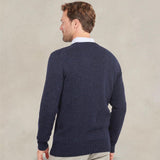 BARBOUR Maglia uomo girocollo Blue