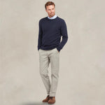 BARBOUR Maglia uomo girocollo Blue