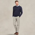 BARBOUR Maglia uomo girocollo Blue