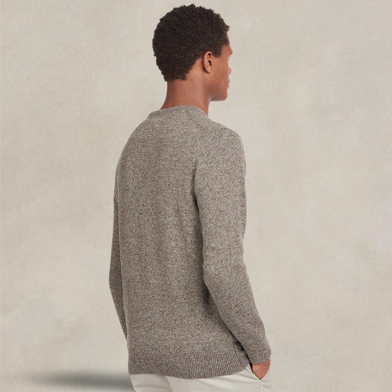 BARBOUR Maglia uomo girocollo Fog